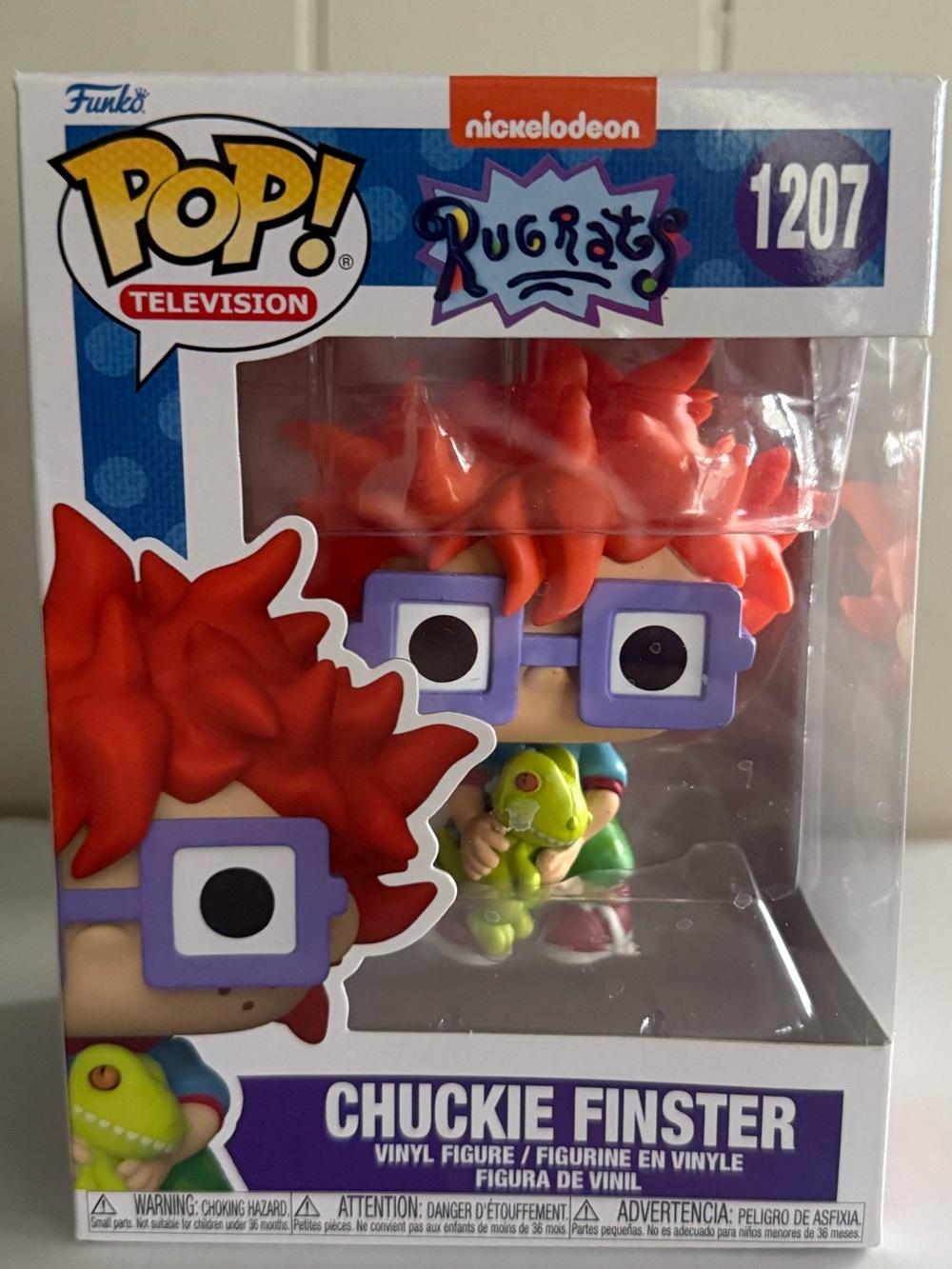 Funko Pop! Chuckie Finster Red Hair Purple Glasses Vinyl Figure